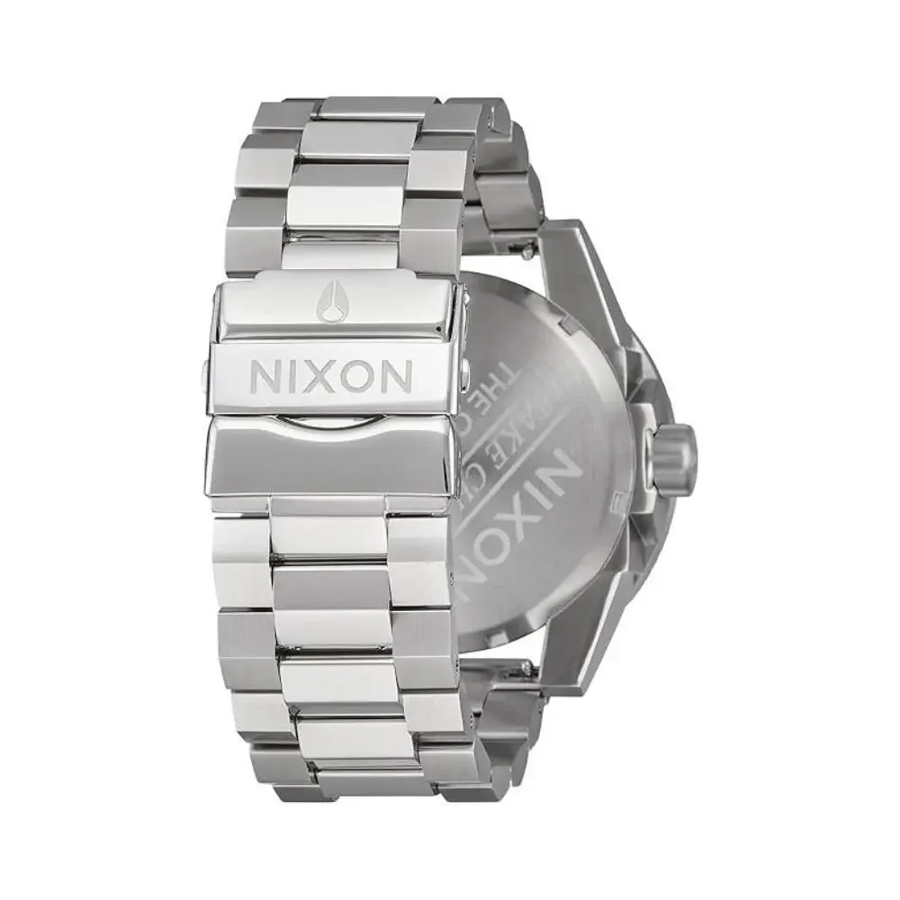 Nixon Corporal Stainless Steel A346-5339 Watches Mens OS Silver Coral GBO3187